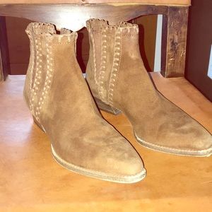 Michael Kors suede booties size 36